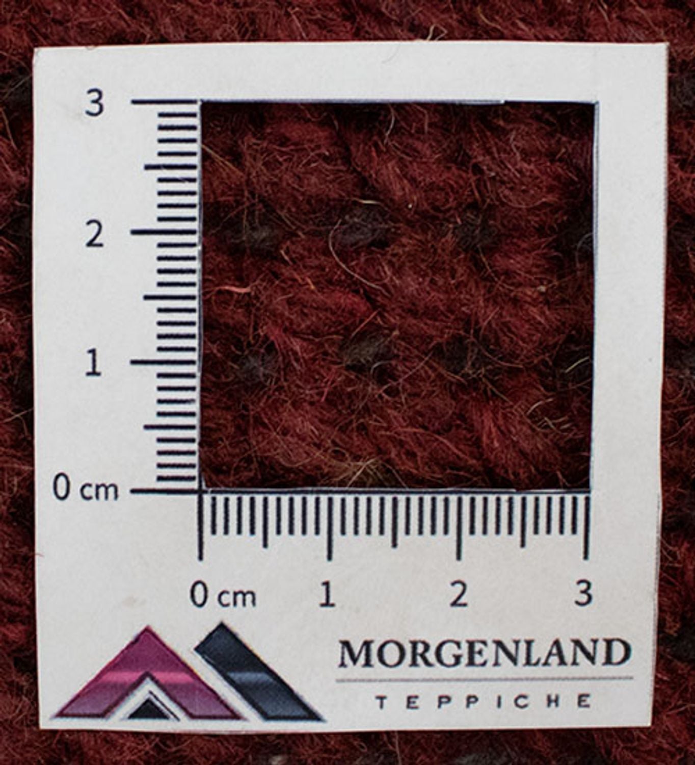 Tapis Népalais - 140 x 70 cm - rouge