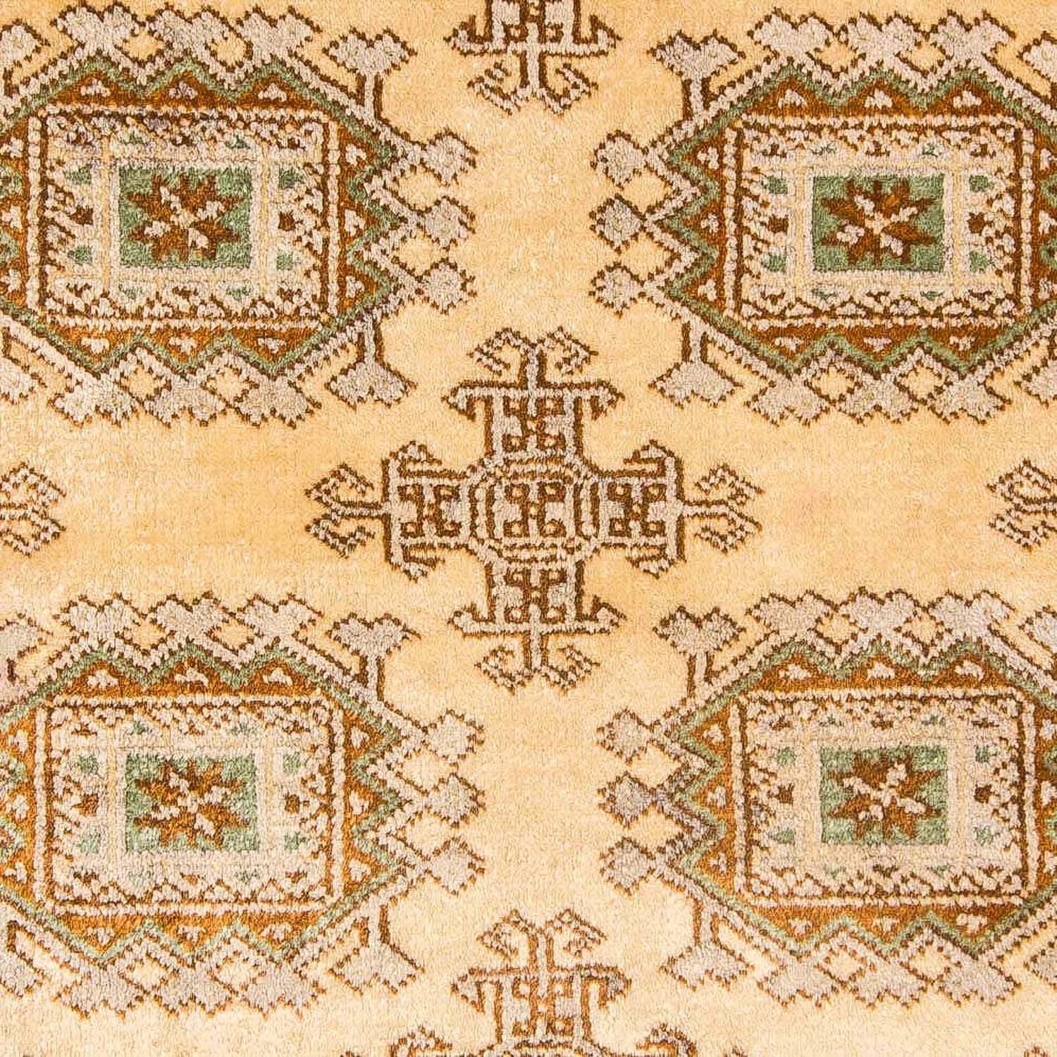 Tapis Turkaman - 184 x 126 cm - beige