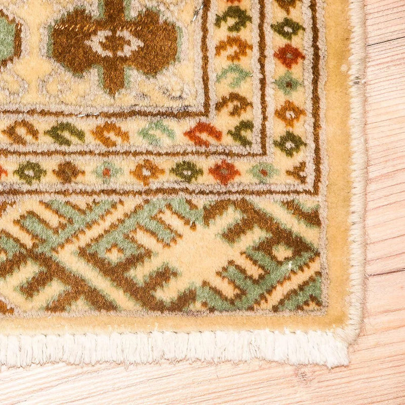 Tapis Turkaman - 184 x 126 cm - beige