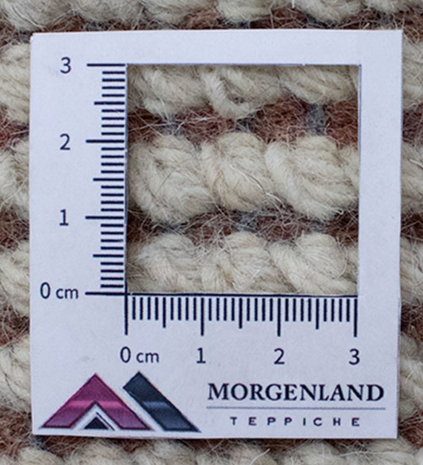 Tapis Népalais - 140 x 70 cm - beige