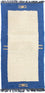 Tapis Népalais - 140 x 70 cm - beige