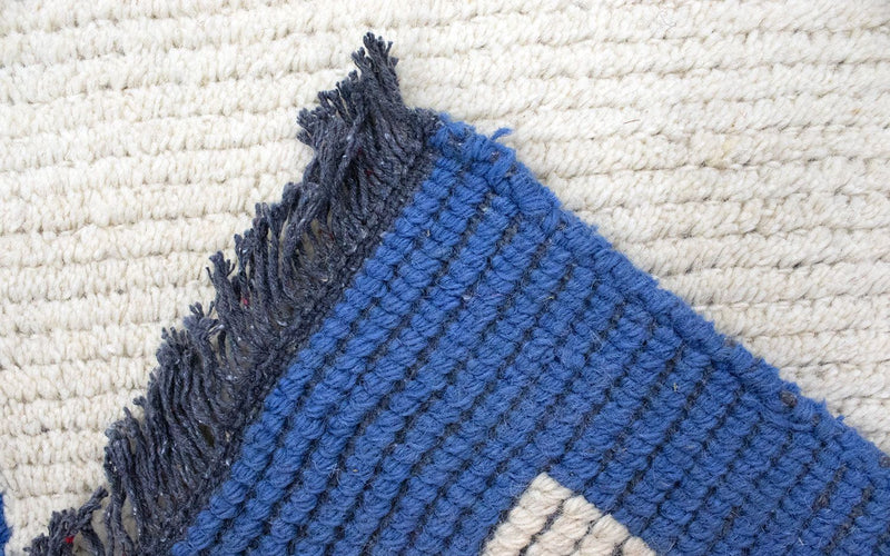 Tapis Népalais - 140 x 70 cm - beige