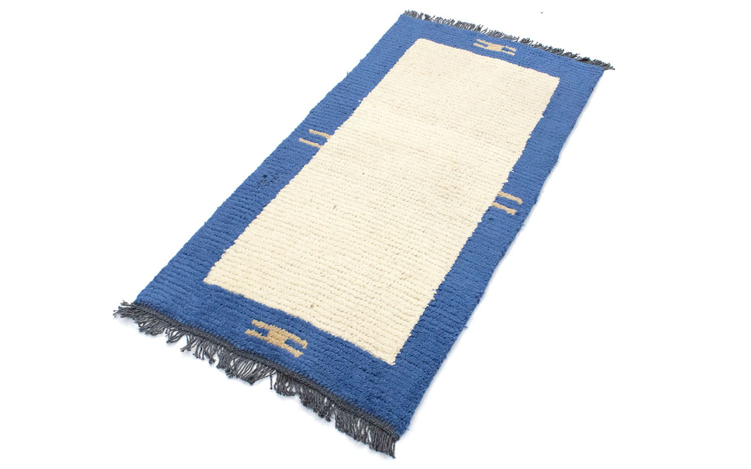 Tapis Népalais - 140 x 70 cm - beige
