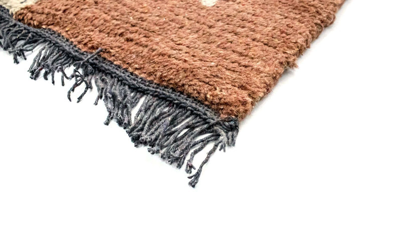 Tapis Népalais - 140 x 70 cm - beige