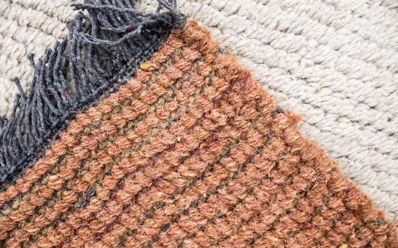 Tapis Népalais - 140 x 70 cm - beige