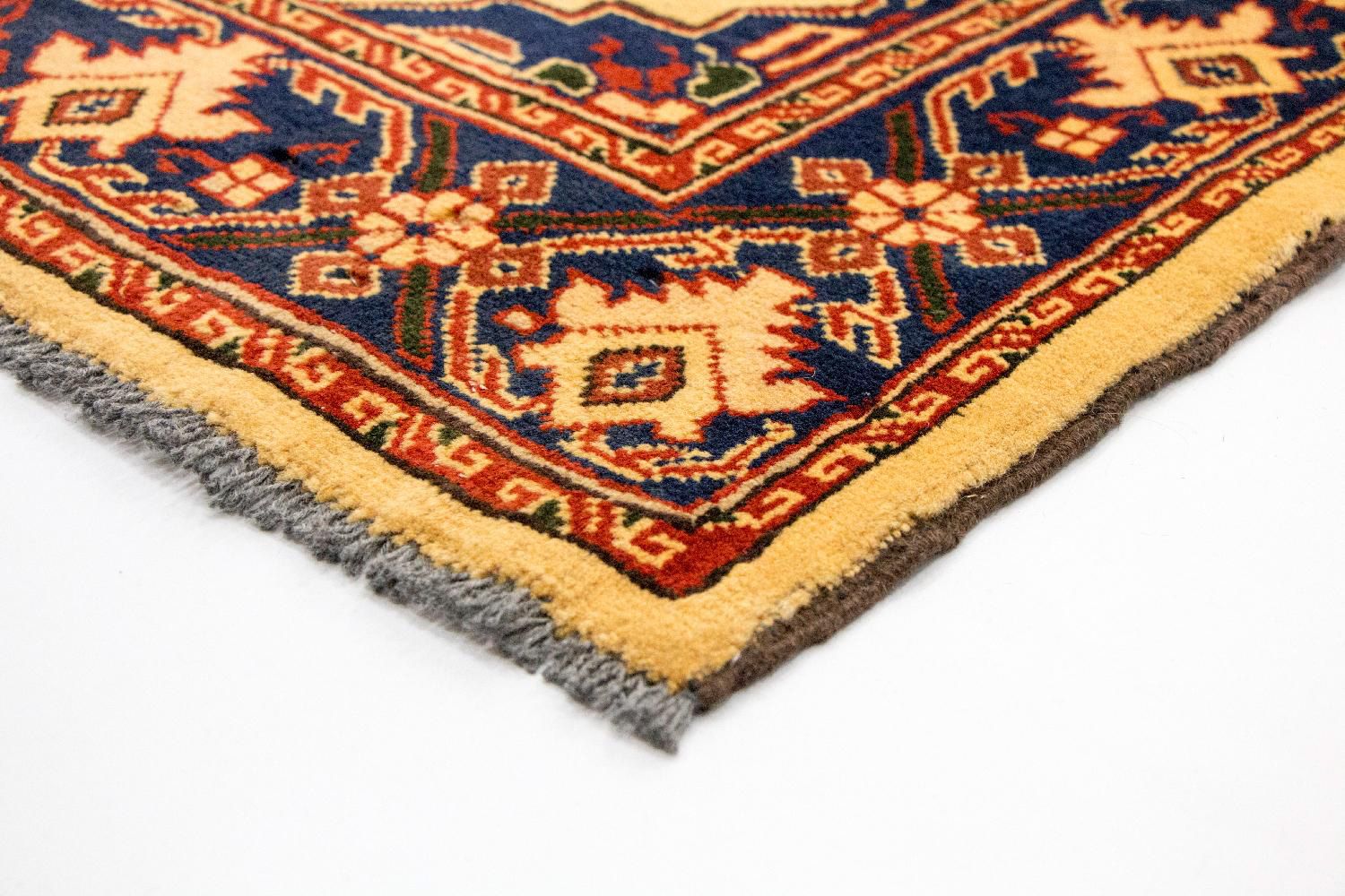 Tapis de couloir Tapis afghan - Hatschlu - 283 x 86 cm - beige