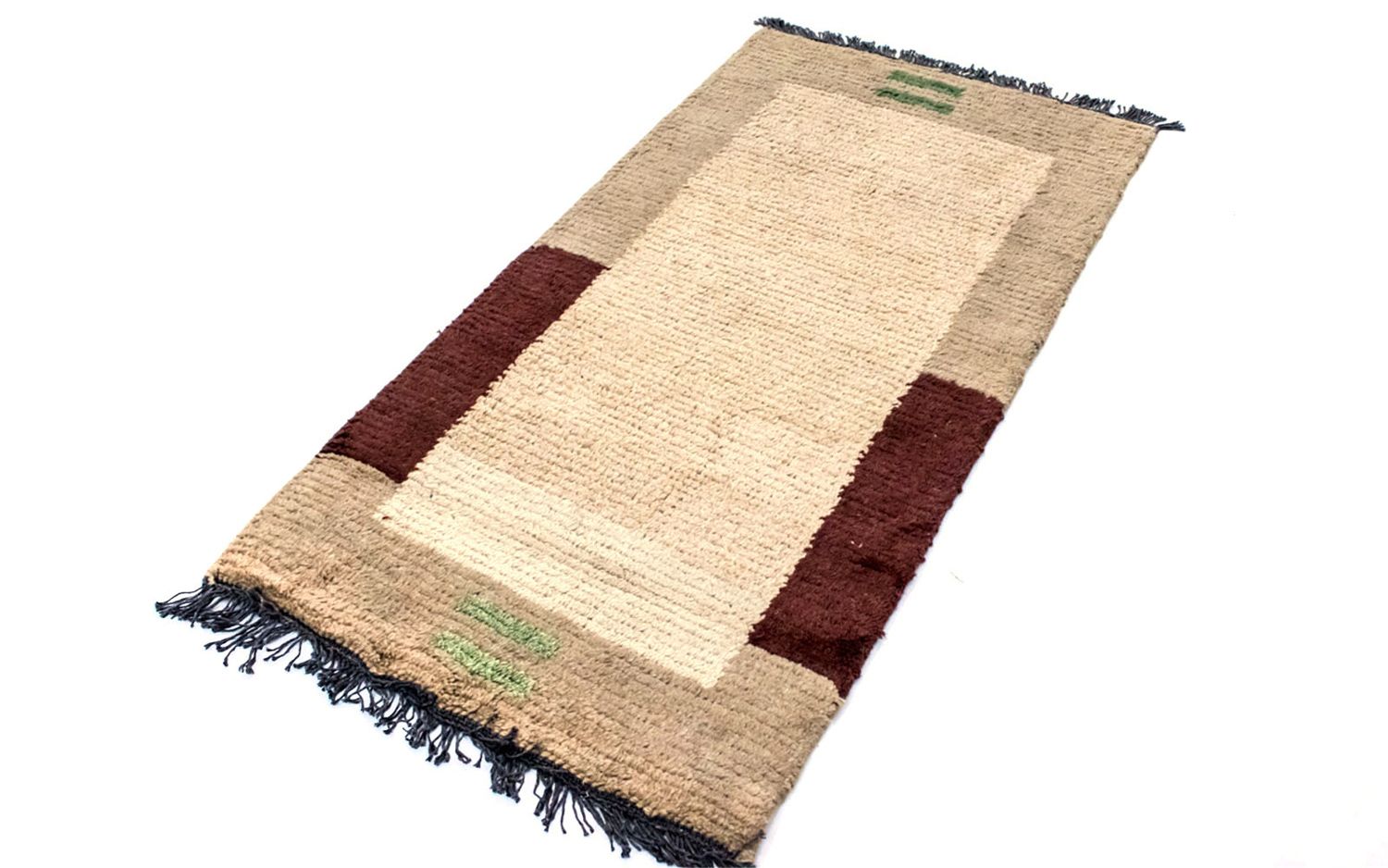 Tapis Népalais - 140 x 70 cm - beige