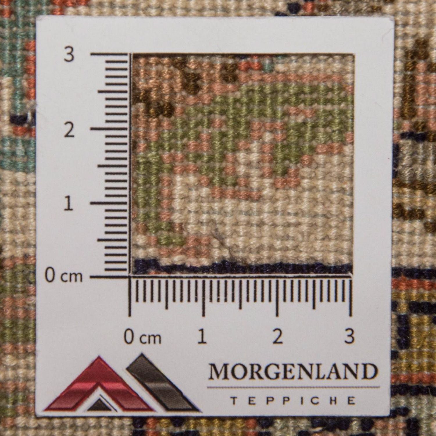 Tapis en soie - Soie du Cachemire - 184 x 124 cm - beige