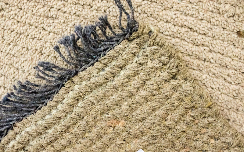 Tapis Népalais - 140 x 70 cm - beige