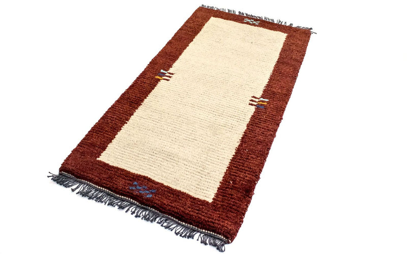 Tapis Népalais - 140 x 70 cm - beige