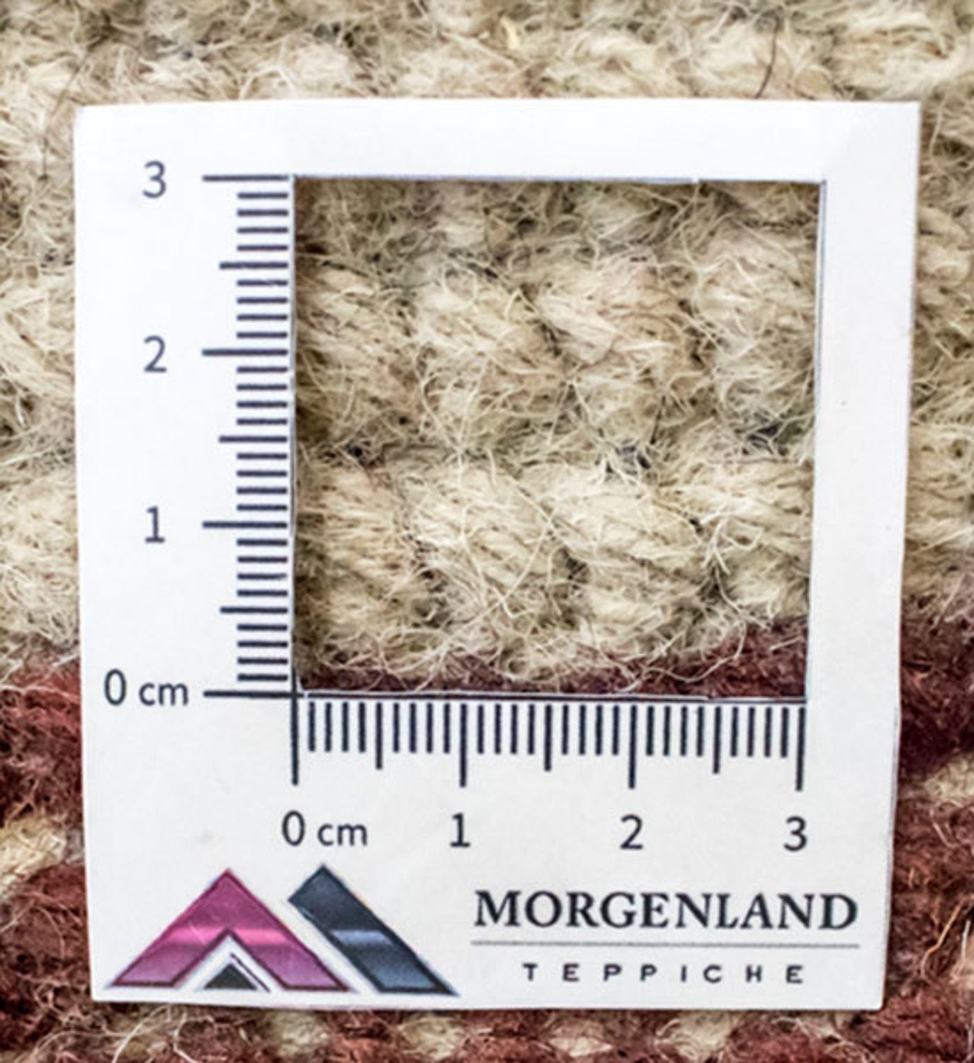 Tapis Népalais - 140 x 70 cm - beige