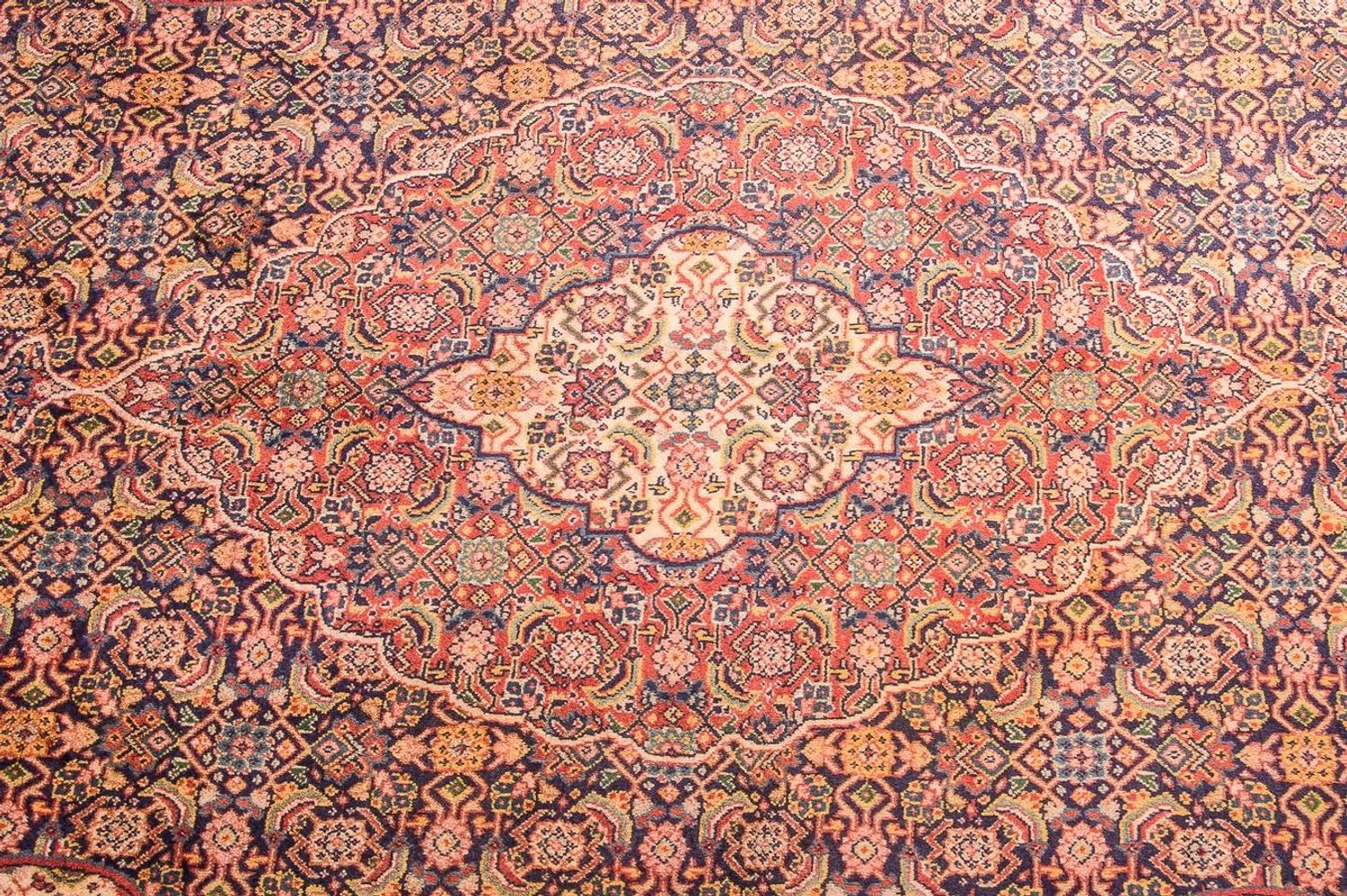 Tapis persan - Classique - 337 x 210 cm - bleu foncé
