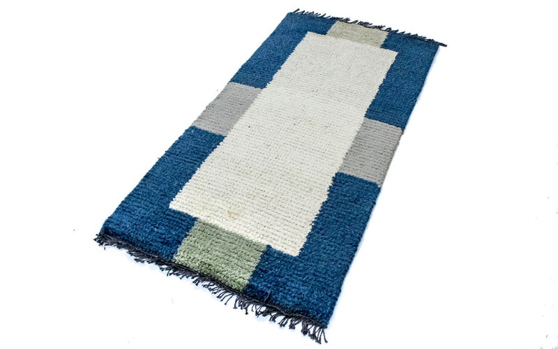 Tapis Népalais - 140 x 70 cm - beige