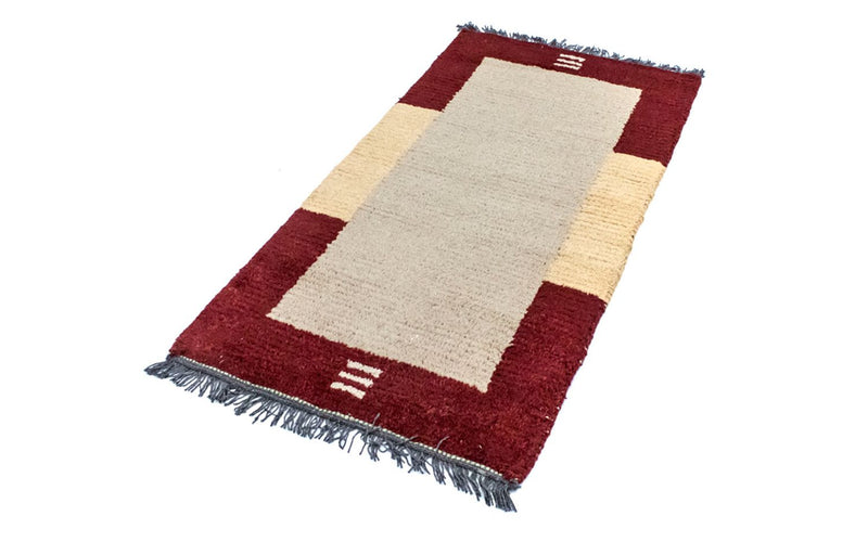 Tapis Népalais - 140 x 70 cm - beige