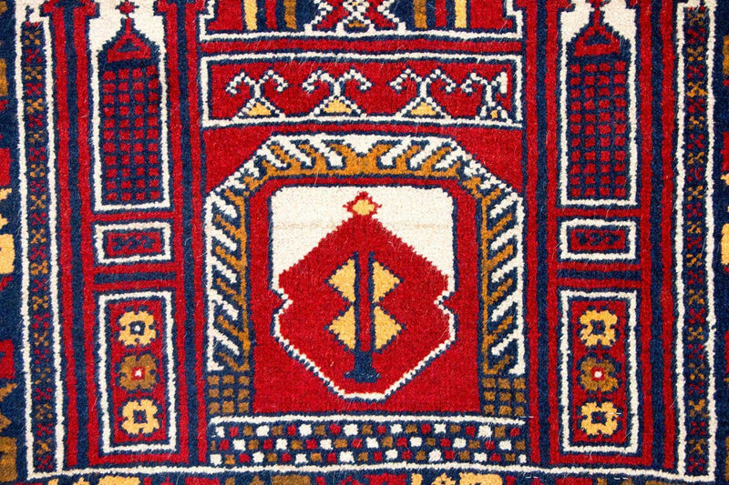 Tapis Belutsch - 127 x 77 cm - multicolore