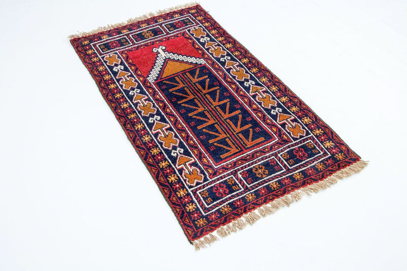 Tapis Belutsch - 130 x 76 cm - multicolore