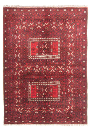 Tapis Turkaman - 236 x 162 cm - rouge