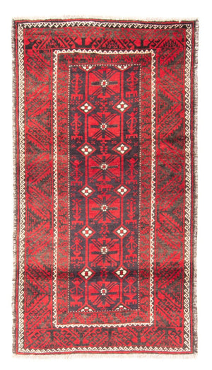 Tapis de couloir Tapis Belutsch - 205 x 112 cm - rouge