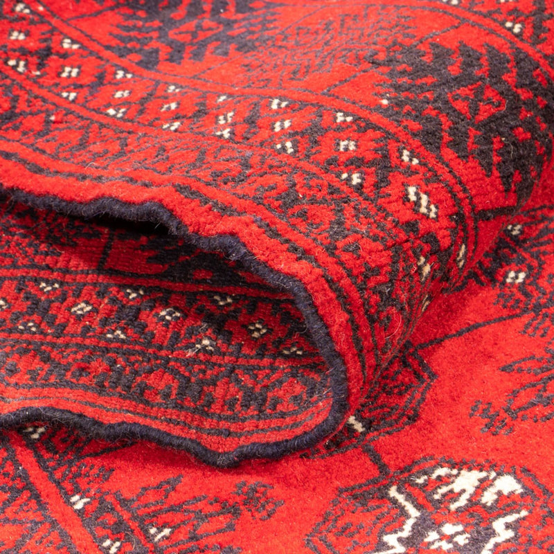 Tapis de couloir Tapis Turkaman - 194 x 85 cm - rouge