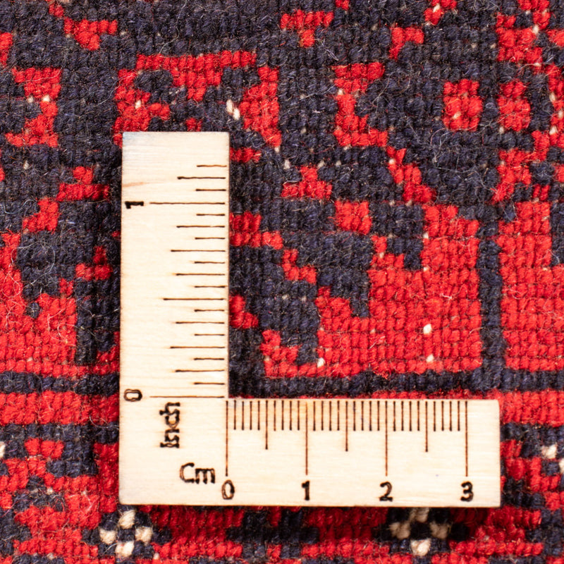 Tapis de couloir Tapis Turkaman - 194 x 85 cm - rouge