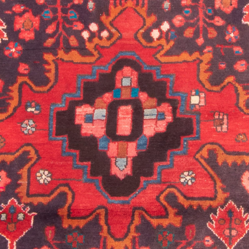 Tapis persan - Nomadic - 196 x 134 cm - bleu foncé