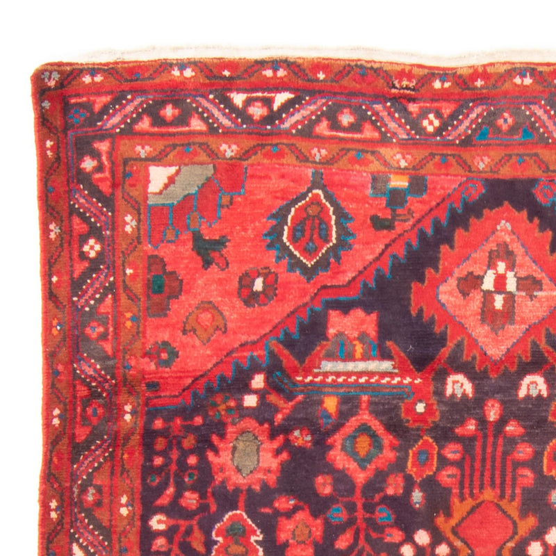 Tapis persan - Nomadic - 196 x 134 cm - bleu foncé