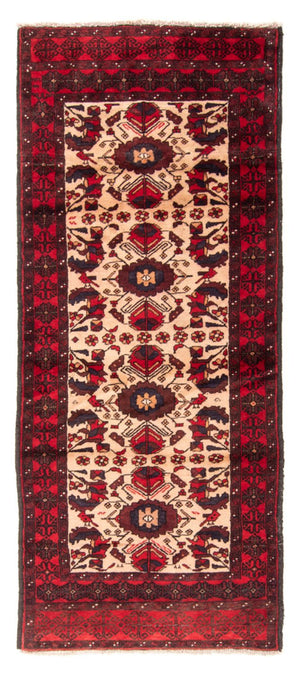 Tapis de couloir Tapis Belutsch - 230 x 93 cm - beige