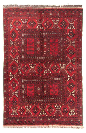Tapis Turkaman - 228 x 158 cm - rouge