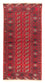 Tapis de couloir Tapis Turkaman - 180 x 83 cm - rouge