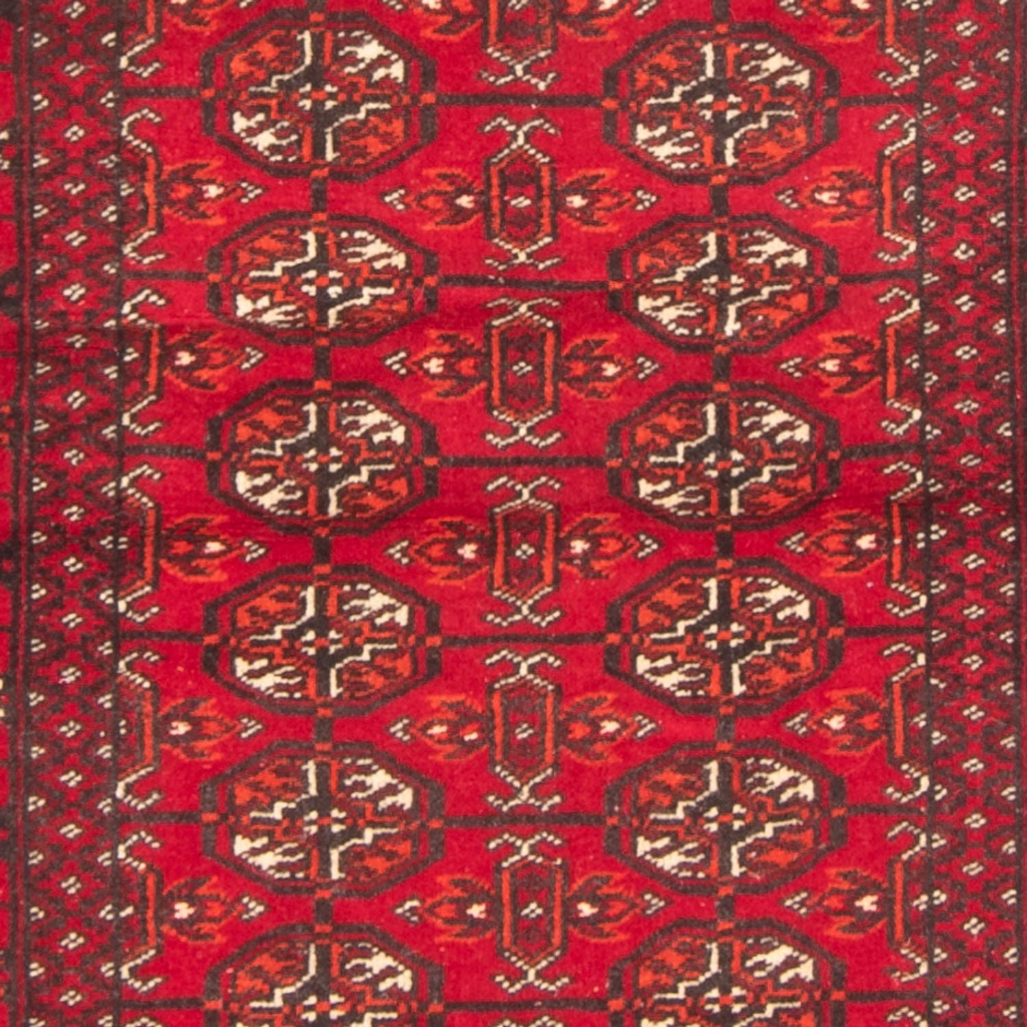 Tapis de couloir Tapis Turkaman - 180 x 83 cm - rouge