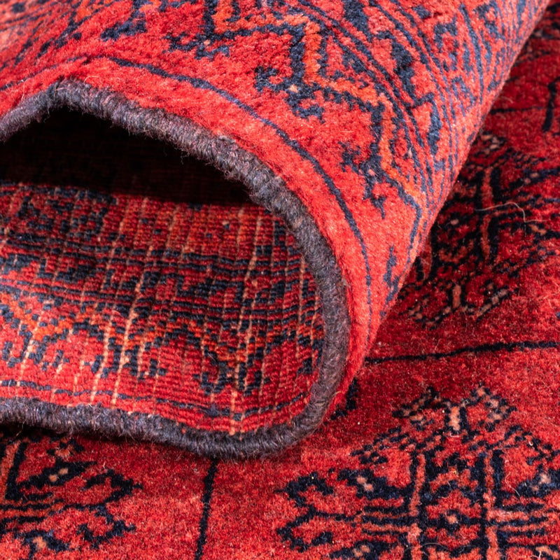 Tapis Turkaman - 305 x 202 cm - rouge