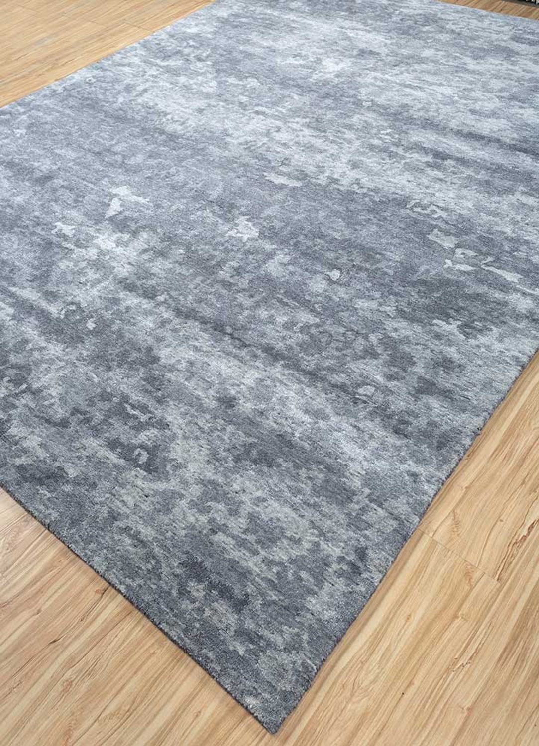 Tapis en laine - 300 x 240 cm - gris