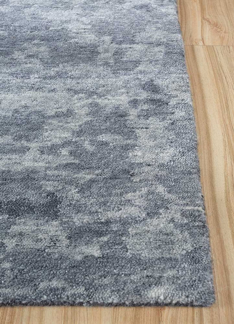 Tapis en laine - 300 x 240 cm - gris