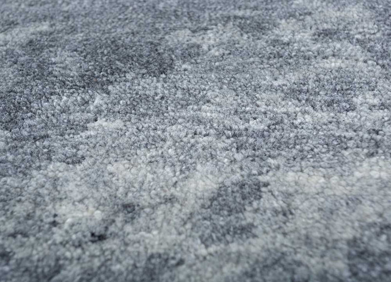 Tapis en laine - 300 x 240 cm - gris