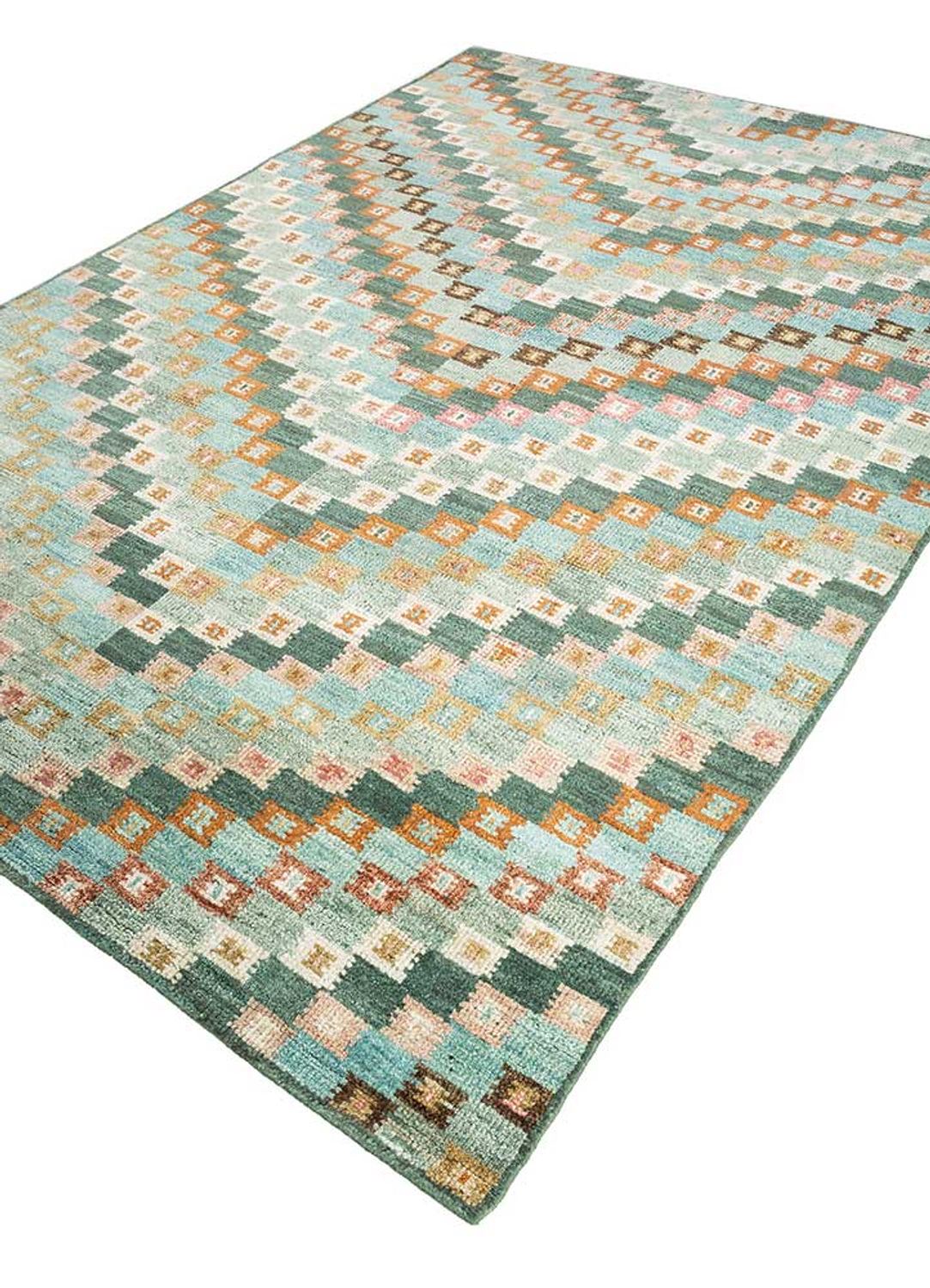Tapis en laine - 270 x 180 cm - orange