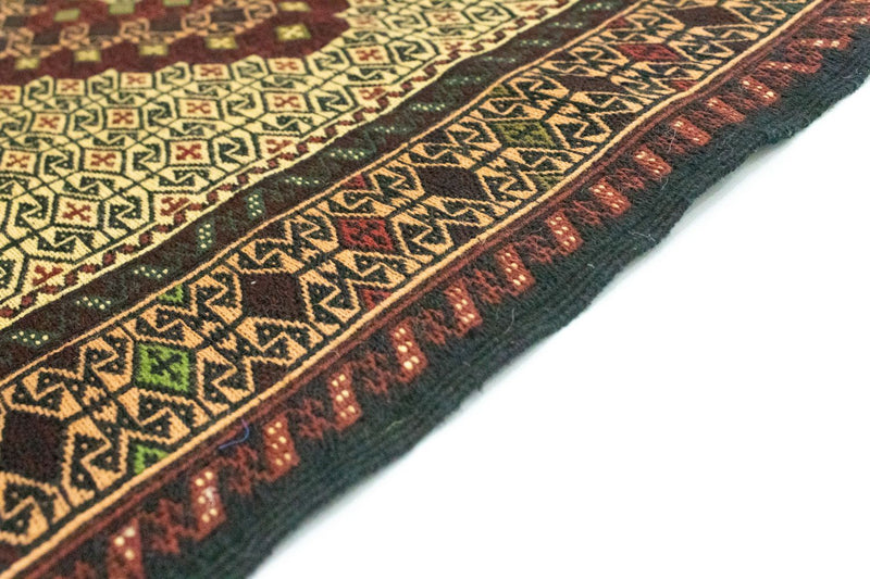 Tapis de couloir Tapis Kelim - Oriental - 191 x 84 cm - bleu