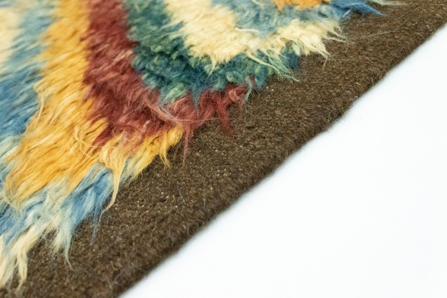 Tapis berbère - 206 x 147 cm - colorée