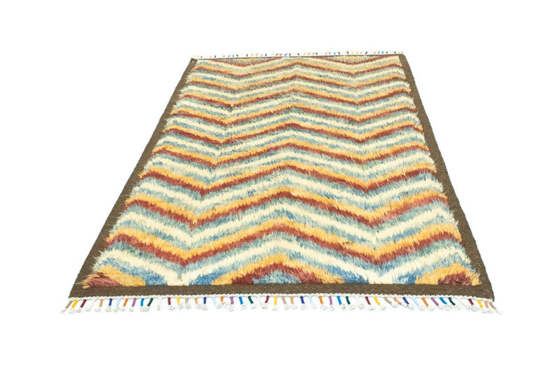 Tapis berbère - 206 x 147 cm - colorée