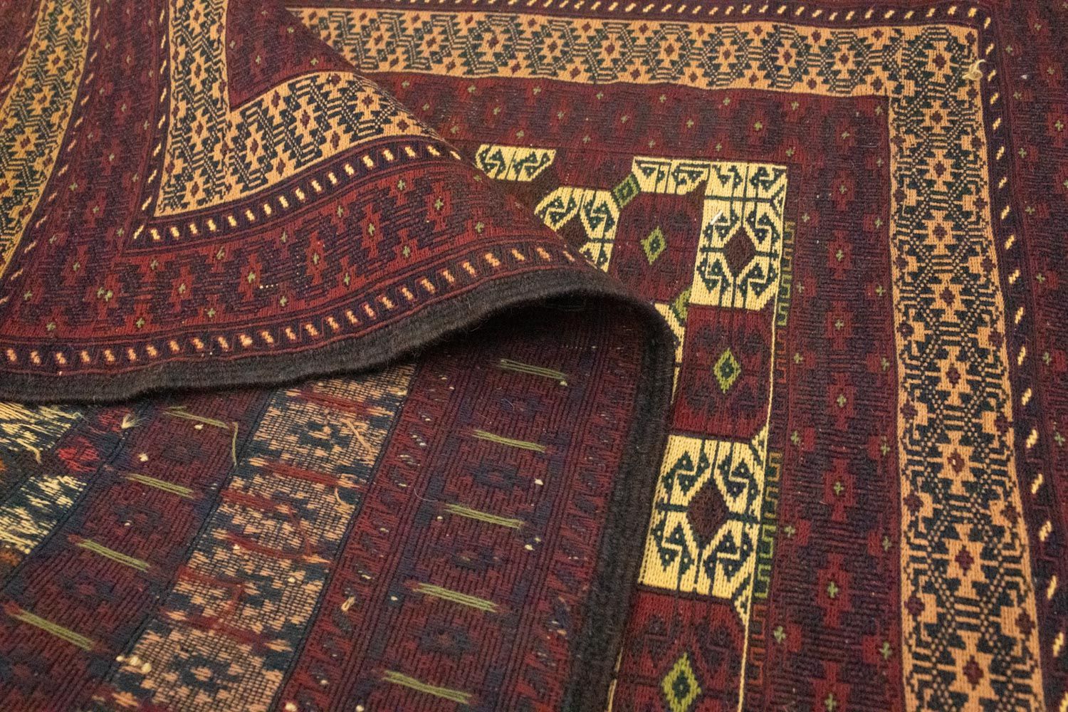 Tapis Kelim - Oriental - 169 x 87 cm - marron