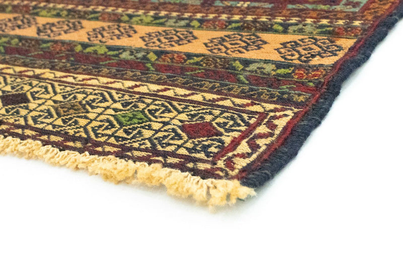 Tapis de couloir Tapis Kelim - Oriental - 202 x 84 cm - bleu