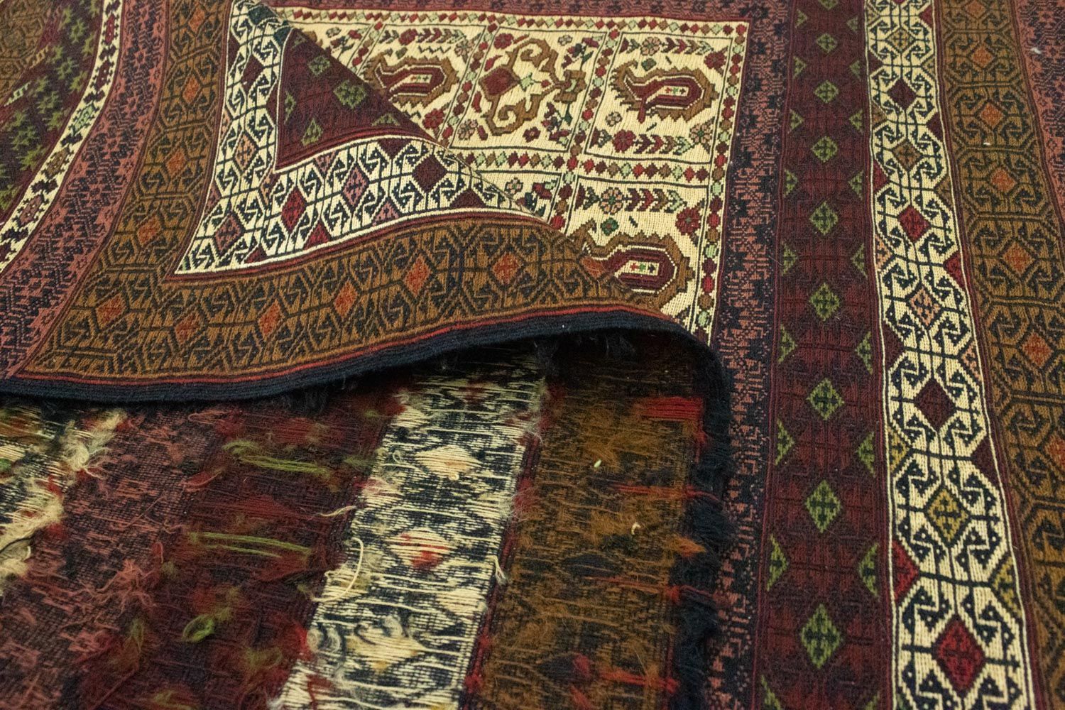 Tapis Kelim - Oriental - 196 x 123 cm - beige