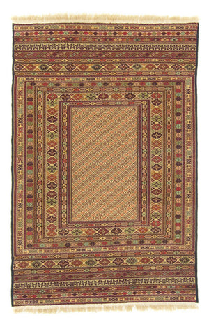 Tapis Kelim - Oriental - 189 x 130 cm - marron