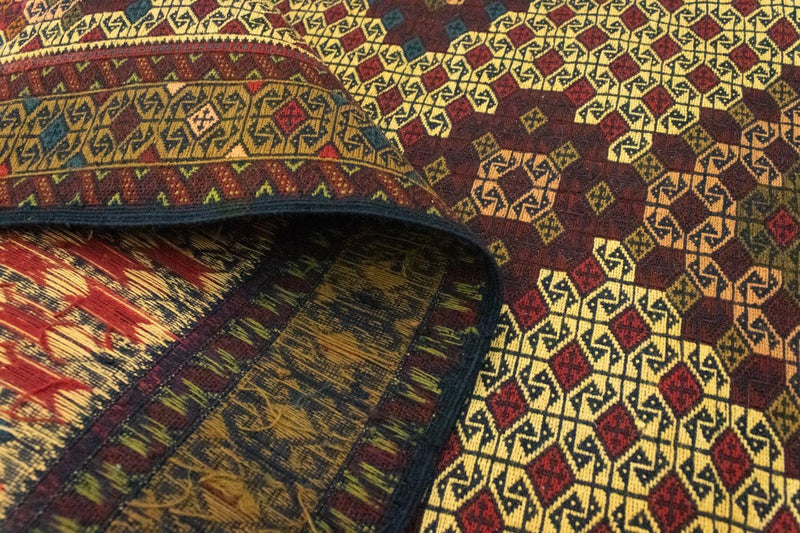 Tapis de couloir Tapis Kelim - Oriental - 198 x 78 cm - multicolore