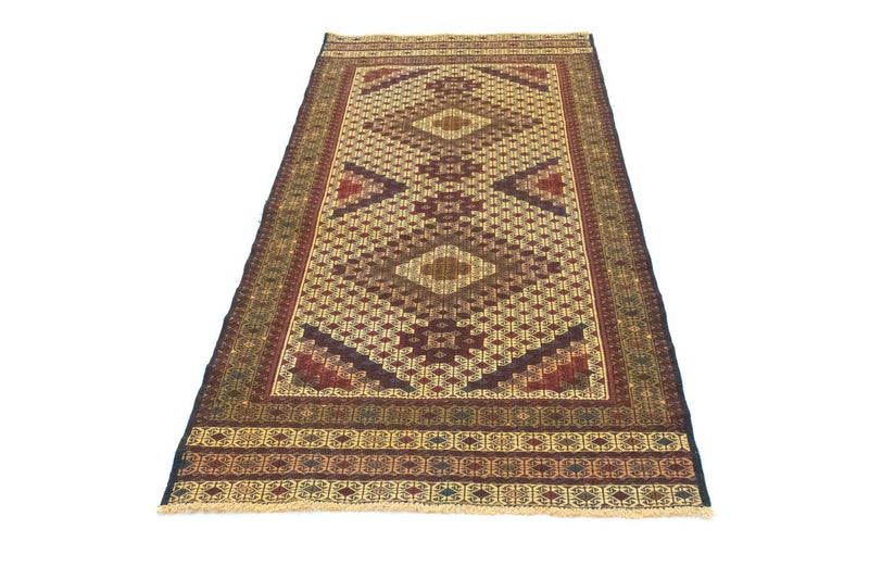 Tapis de couloir Tapis Kelim - Oriental - 198 x 78 cm - multicolore
