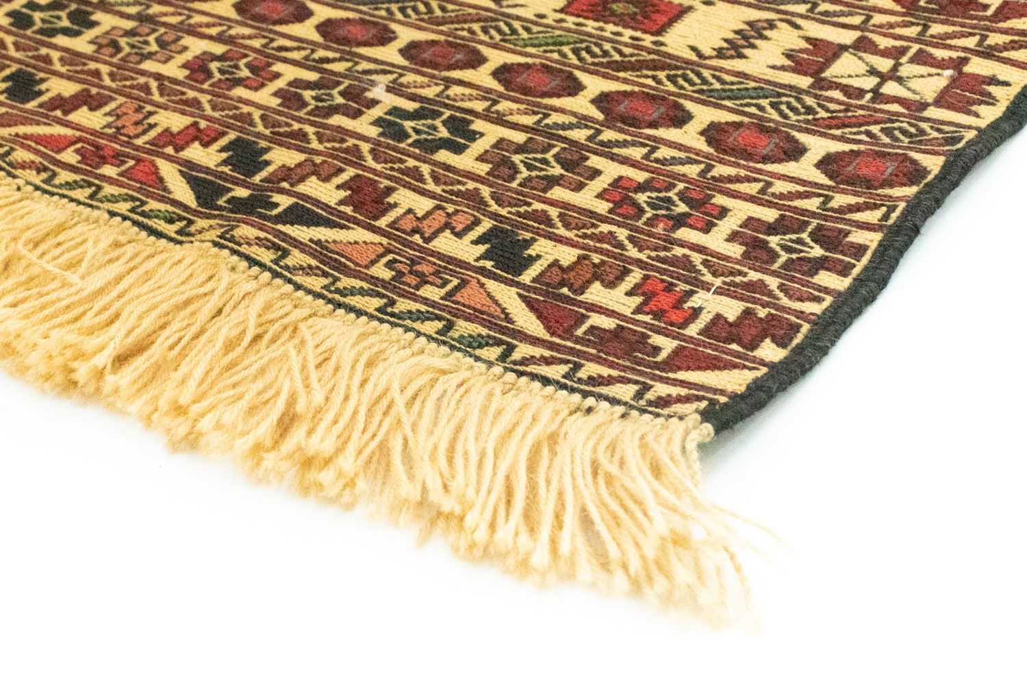 Tapis de couloir Tapis Kelim - Oriental - 291 x 82 cm - multicolore
