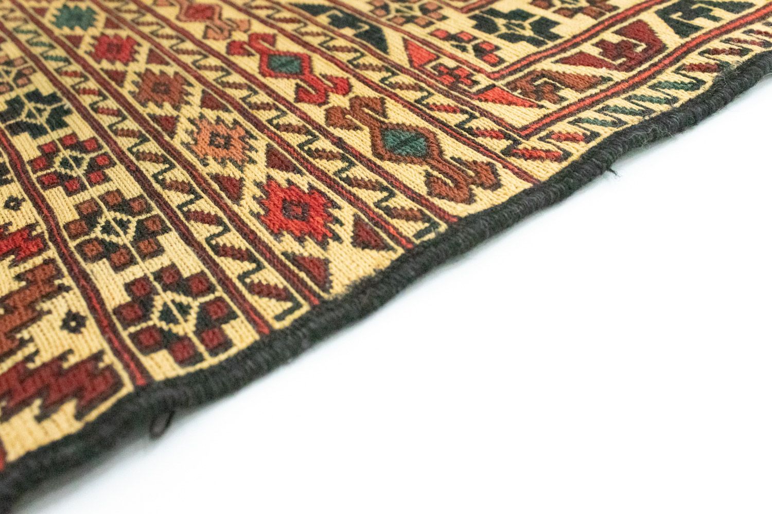 Tapis de couloir Tapis Kelim - Oriental - 291 x 82 cm - multicolore
