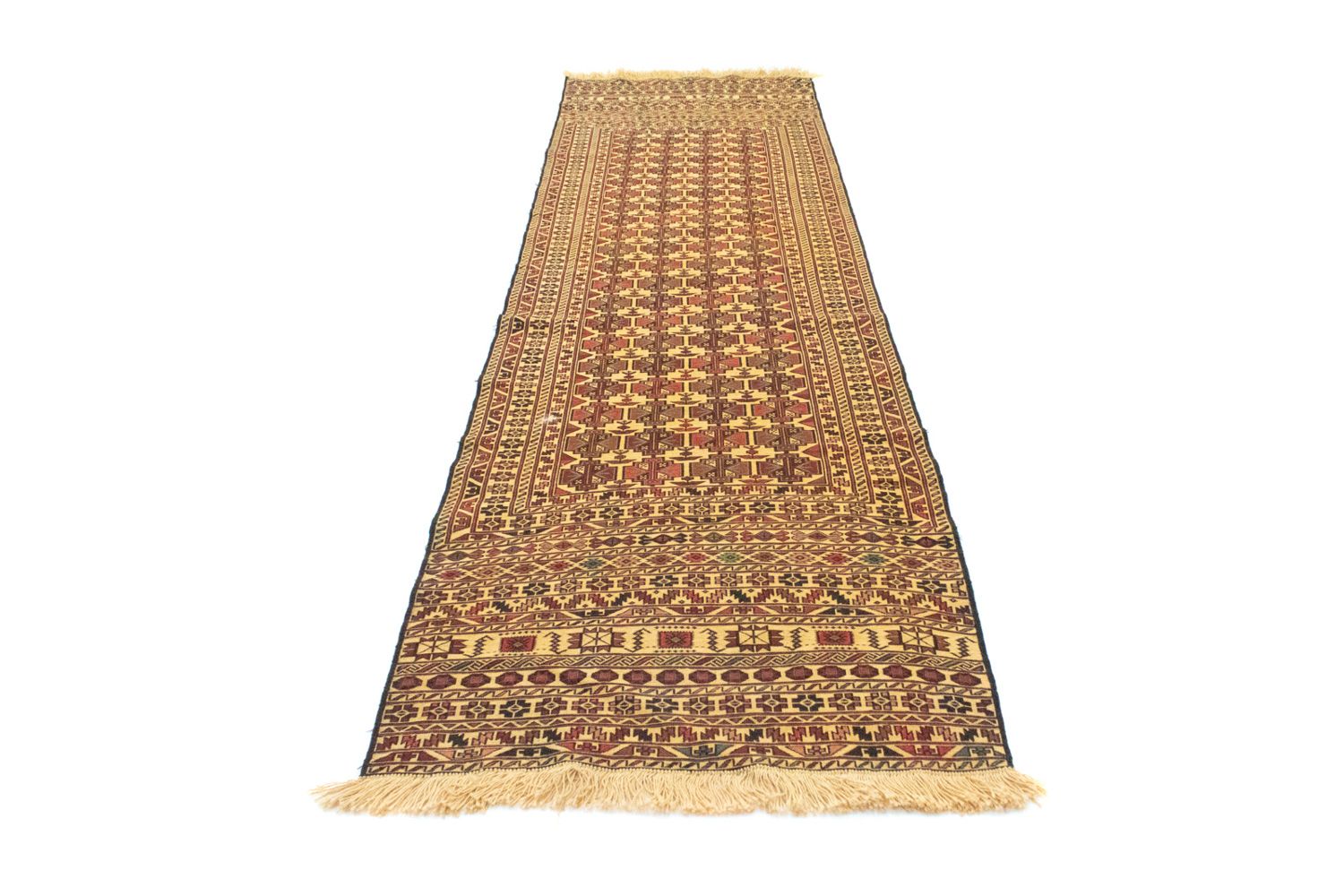 Tapis de couloir Tapis Kelim - Oriental - 291 x 82 cm - multicolore