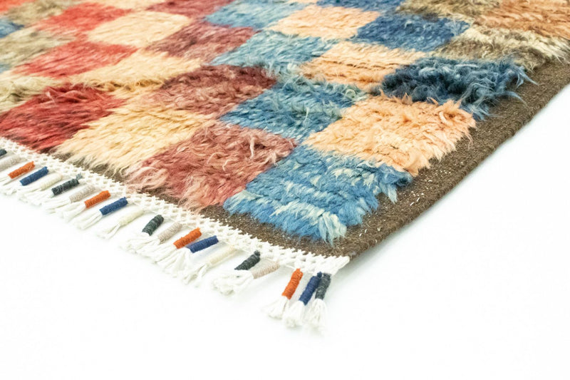 Tapis berbère - 206 x 143 cm - colorée
