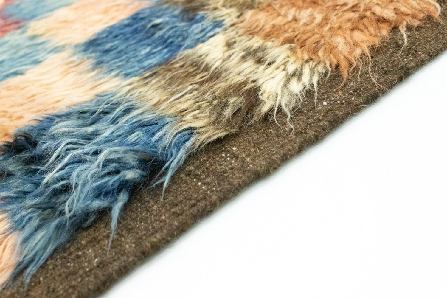 Tapis berbère - 206 x 143 cm - colorée