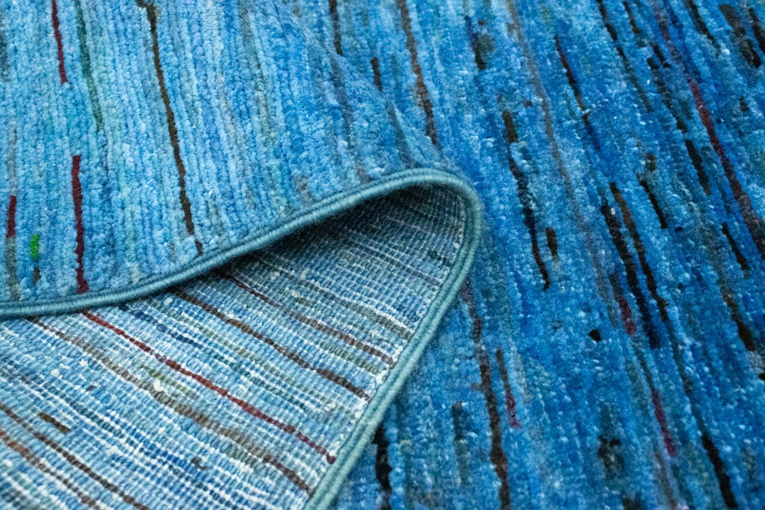 Tapis de couloir Tapis Ziegler - Moderne - 145 x 50 cm - bleu